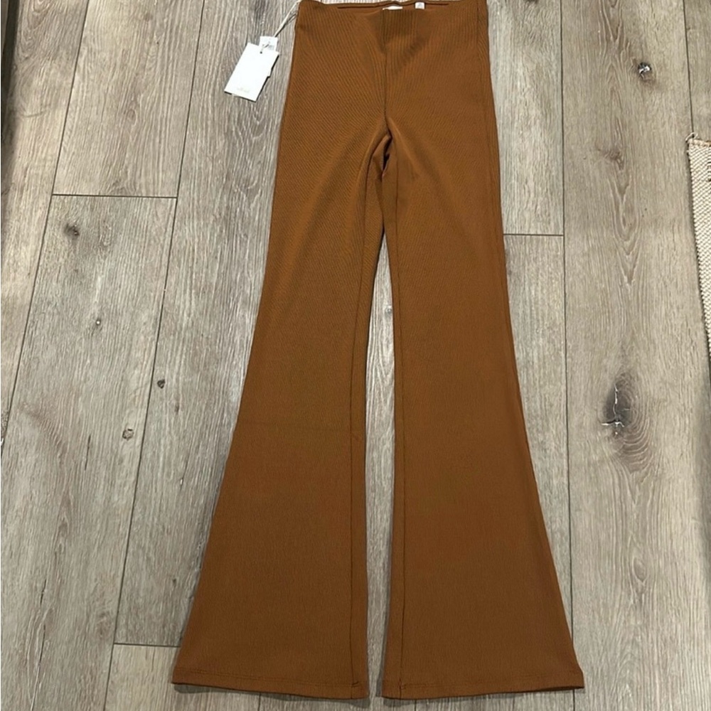 Wilfred Candance ribbed Brown flare xxs NWT